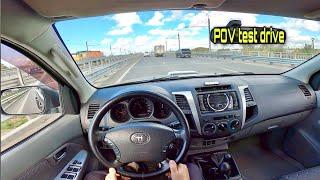 2010 Toyota Hilux D-4D (2.5MT),,, POV Test Drive