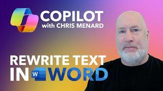 Rewrite Text with Copilot in Microsoft Word