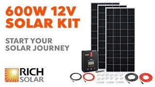 Introducing: Rich Solar 600 Watt Solar Kit