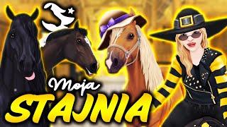 MOJA STAJNIA w SSO!  ILE MAM KONI?  *najgorszy i najlepszy koń* || Stable Tour 