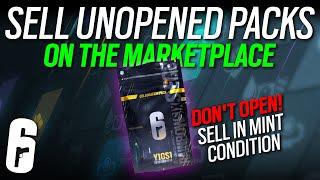 Sell Unopened Packs on the Marketplace - 6News - Rainbow Six Siege