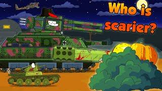 Who is scarier? - Cartoons about tanks