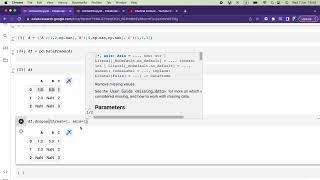 Role of the thresh Parameter in dropna method | Pandas DataFrame tutorial