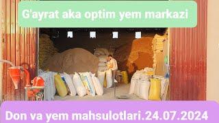 TERMIZ SHAHAR YEM MARKAZI DON VA YEM MAHSULOTLARI 24.07.2024 +99 8 97 738 66 77 tel raqam