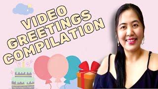 BIRTHDAY VIDEO GREETINGS COMPILATION