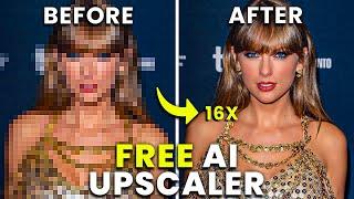 The Most INSANE FREE AI Image Upscaler, EVER! Krea AI Tutorial 2024