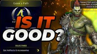 About Galek's Hero Path... | Raid: Shadow Legends