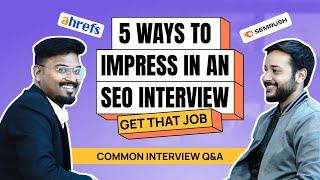 Top 5 SEO Interview Questions and Answers for 2023 | Explained in detail | MyCaptain