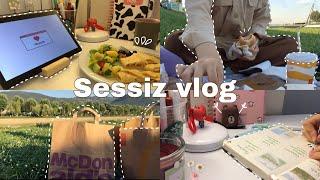 sessiz vlog / yaz tatilinde verimli birkaç günüm 