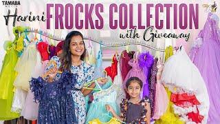 Harini Frocks Collection With Giveaway || @Mahishivan || Tamada Media