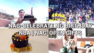 S5 EP 5 | BIRTHDAY | OPENING GIFTS | NBA | LAKERS | LOS ANGELES | BUHAY AMERICA |