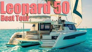 Leopard 50 Catamaran Review and Tour