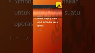 Dasar Pemograman Javascript #skysen #coding #code #programming #javascript #front-end #developer