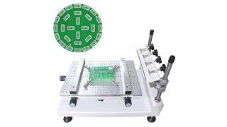 Huaqi Zhengbang ZB3040H SMT Solder Paste Stencil Printer Printing Machine for PCB Assembly Line