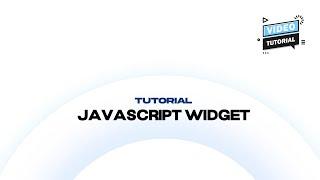 Tutorial - Real-Time JavaScript Widget