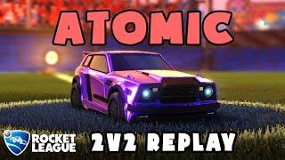 Atomic Ranked 2v2 POV #116 - Atomic & BeastMode VS velocity & yujin - Rocket League Replays