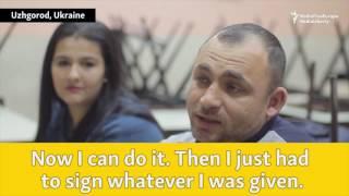 Ukrainian Roma Go Back To School