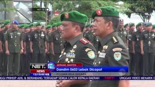 Dandim 0603 Lebak Dicopot dari Jabatannya - NET 12