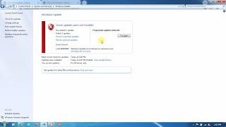 How To Fix Windows 7 & Server 2008 Update Error Code 0x80092004