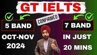 General IELTS Full Course With All Tips & Tricks In Just 20 minutes| 6-7 Band Confirmed|