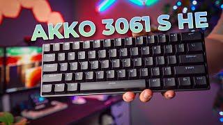 This Akko 3061 S HE Magnetic Keyboard Is A GAME CHANGER!