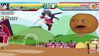 NICK54222 MUGEN: Mai Kawasumi (me) VS Annoying Orange