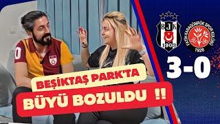 1 ÇİFT TARAFTAR BEŞİKTAŞ 3-0 KARAGÜMRÜK MAÇINA TEPKİ..!!