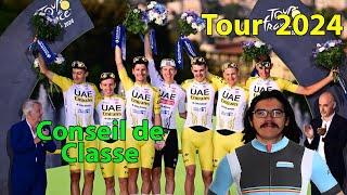 ‍️Tour de France 2024 : Conseil de Classe (Cofidis, Pogacar, FDJ, Bardet, Vingegaard...)