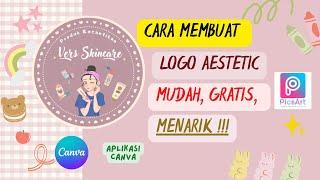 Cara Membuat Logo Gratis di Canva || Logo Olshop Aestetic dan Menarik