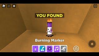 How to get 'Burning Marker' | Stuff In The Sky | Roblox Find The Markers (188)