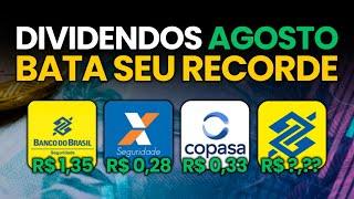  MELHOR MÊS DO ANO CHEGANDO? MDI AGOSTO PROMETE RECORDE DE DIVIDENDOS NA CARTEIRA DOS INVESTIDORES!