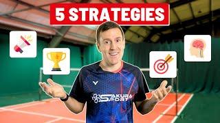 Badminton Tactics - How To Beat Players Who Are Better Than You