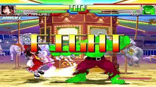 NICK54222 MUGEN: Reimu Hakurei (me) VS The Hulk