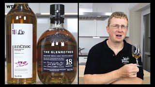 Glenrothes 18 Jahre 43 % Vol. vs. Knockdhu anCnoc 18 Jahre 46 % Vol.