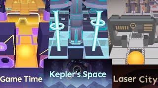 Rolling Sky Game Time, Kepler's Space, Laser City (Mashup/Music Swap)