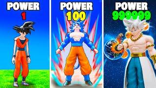 Every PUNCH Goku gets STRONGER in GTA 5