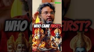 Which god came first? ft-Akshat Gupta #shorts