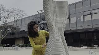 Shell Wall: Coupling Non-Planar Robotic 3D Concrete Printing & Topology Optimization