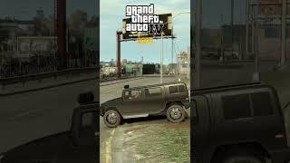 GTA 5 vs GTA 4 -  Physics Comparison #games #gta #shorts