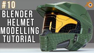 Blender - EP10 | Master Chief Helmet Modelling Tutorial