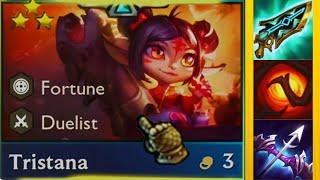 3 Star Tristana ⭐⭐⭐+3 Star Volibear ⭐⭐⭐Duelist Double Carry | ft. 8 Duelist  | TFT Set 11