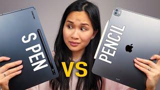 M1 iPad Pro vs Galaxy Tab S7+ // Apple Pencil vs SPEN