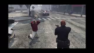 Kkangpae Boss Getting Arrested GTA V