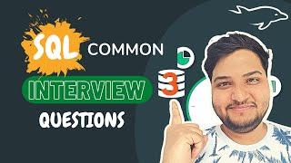 Most Common Sql Interview Questions 3 | SQL Advanced Questions | Ashutosh Kumar