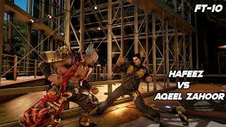 [FT10] Aqeel Zahoor (Heihachi) VS Hafeez (Kazuya) Tekken 7 Pakistan