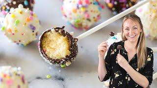 Fun and Easy Cake Pops--Completely from Scratch!