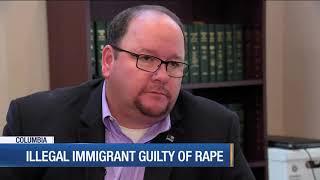 Illegal immigrant guilty of rape