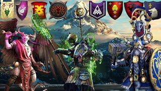 SUBCOMMANDERS - EPIC Order vs. Chaos 4v4 Battle for the Lonely Mountain - Total War Warhammer 3