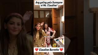 WOW! ANG GALING PALA SUMAYAW NI MS. CLAUDINE BARRETTO!️ #claudinebarreto #shorts @MaritesAkoTV