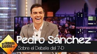 Pedro Sánchez: "Que Rajoy no fuera al debate supone un desprecio "- El Hormiguero 3.0